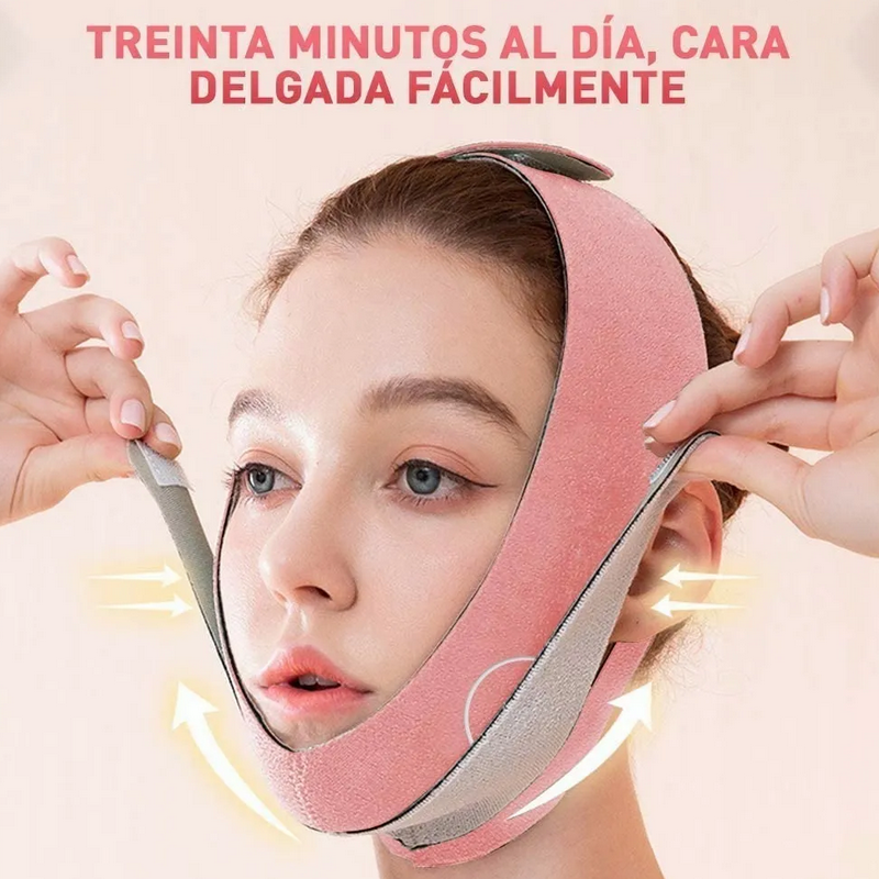 Faja Mentonera Reductores Papada Correa Adelgazante Facial