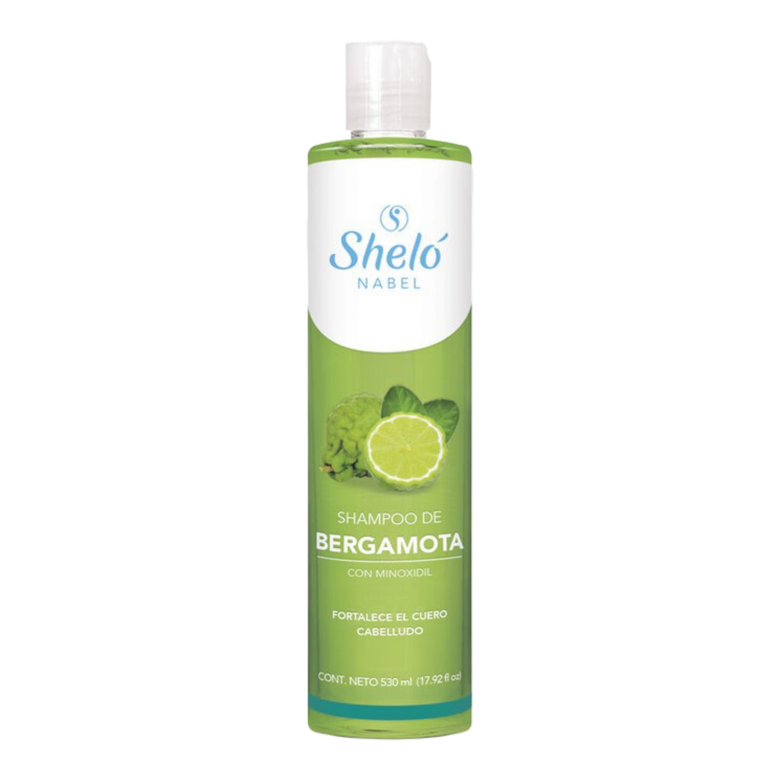 Shampoo de bergamota Shelo nabel con Minoxidil caida cabello