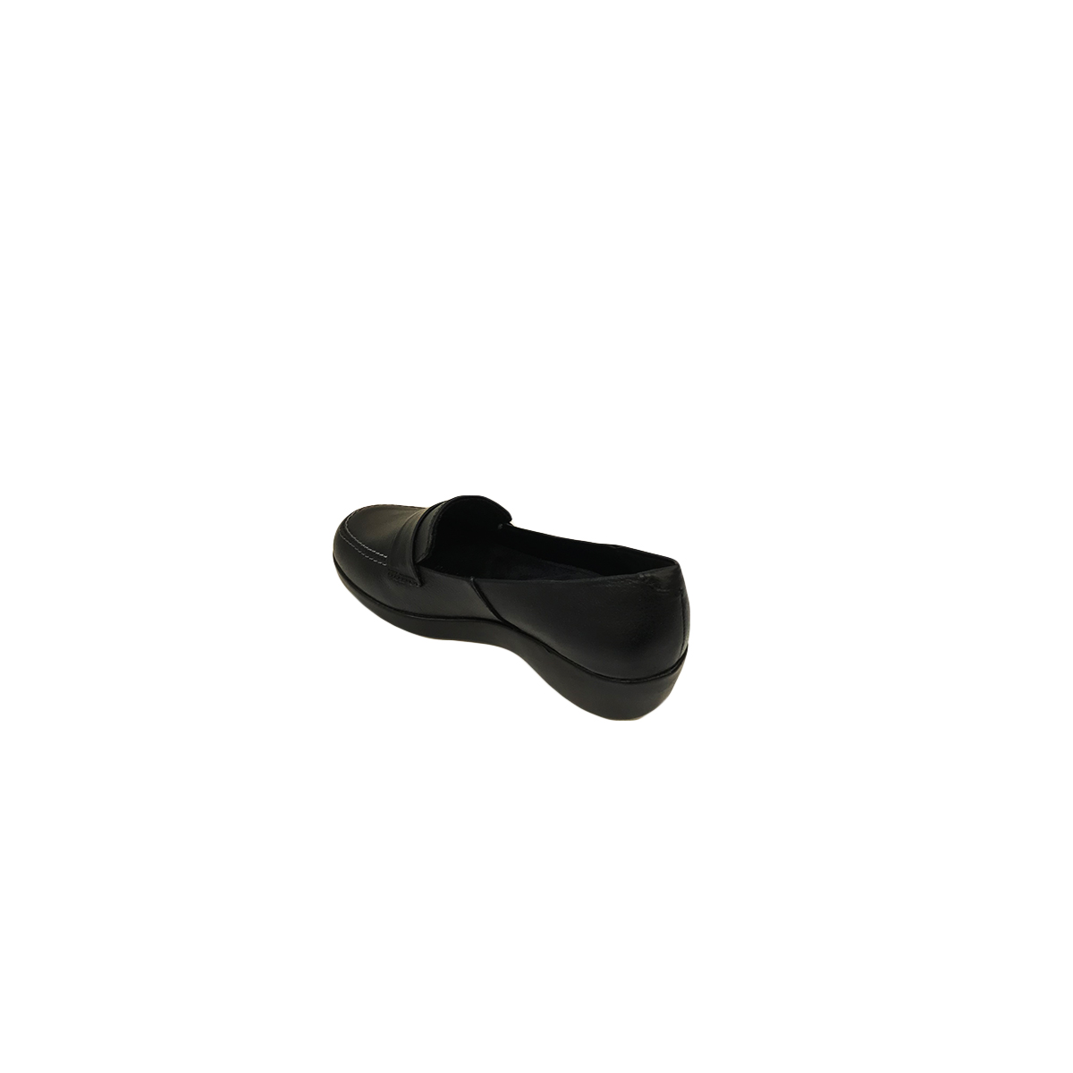 Mocasines Negros Mujer Vicenza Casual Piel