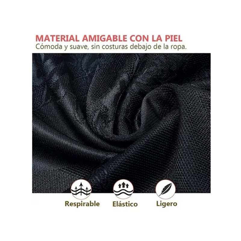 Faja Reductora Mujer Abdomen Con Gancho Cómodo Ligero Corsé