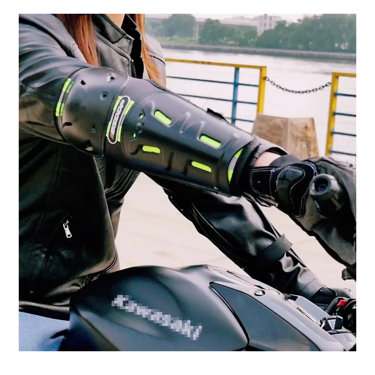 Rodilleras Coderas 2 En 1 Para Motociclista Protección,4p