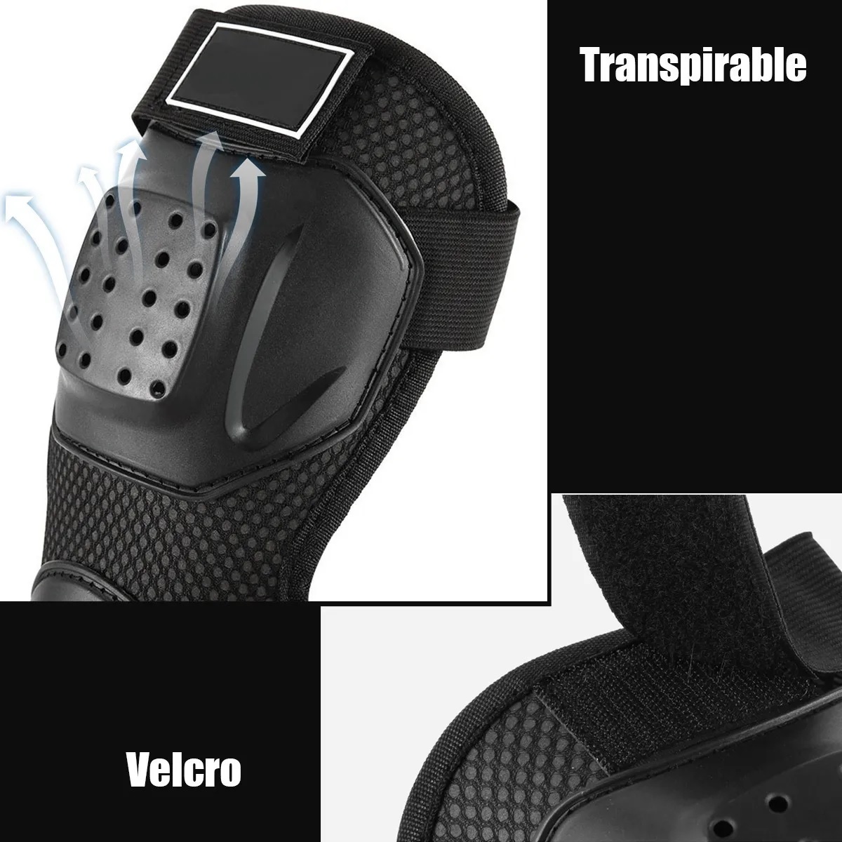 Par De Rodilleras Y Coderas Protección Motociclista Ciclista