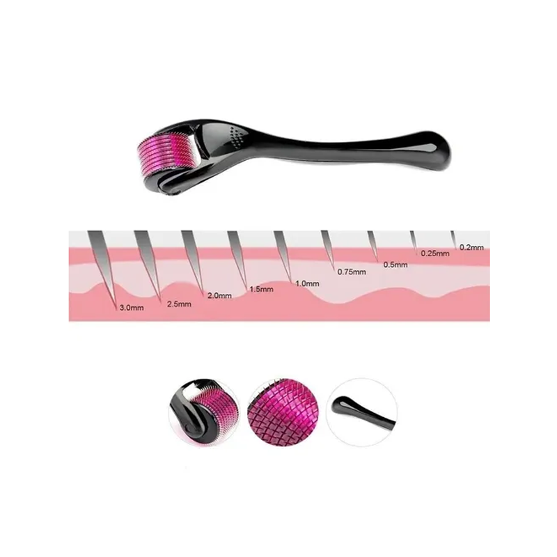 Dermaroller Regenerador Facial Cicatrices Colageno Estrias Rodillo Micropunzante original.