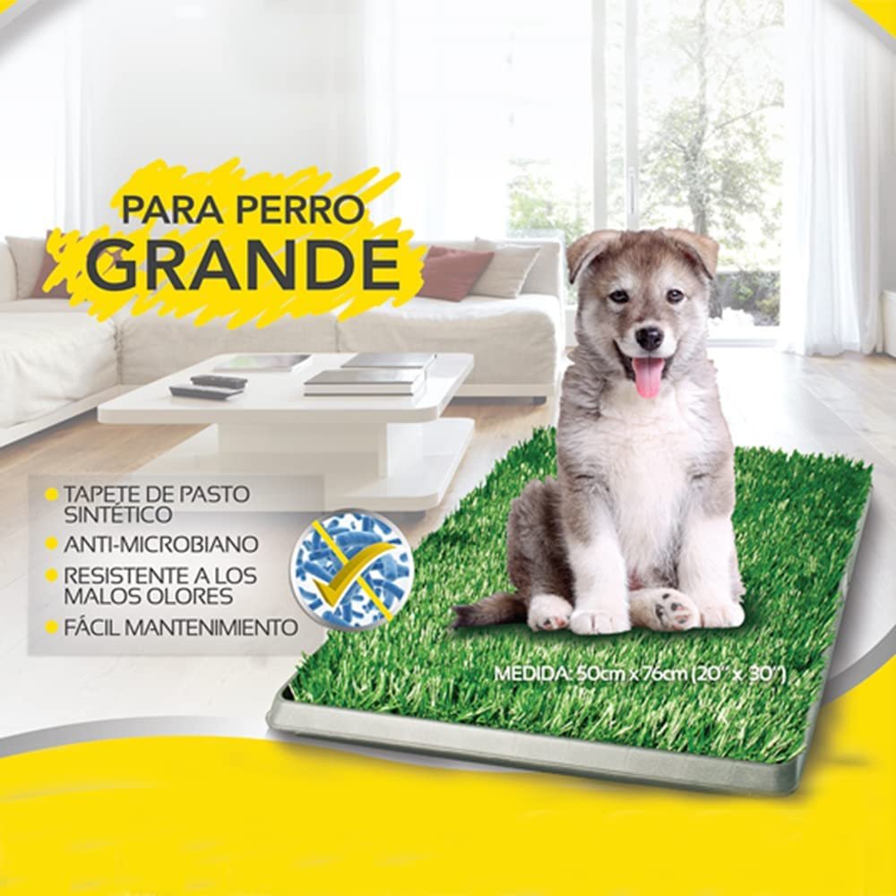 Repuesto Tapete Entrenador GDE DOGGIE GRASS P/Perro Fancy Pets