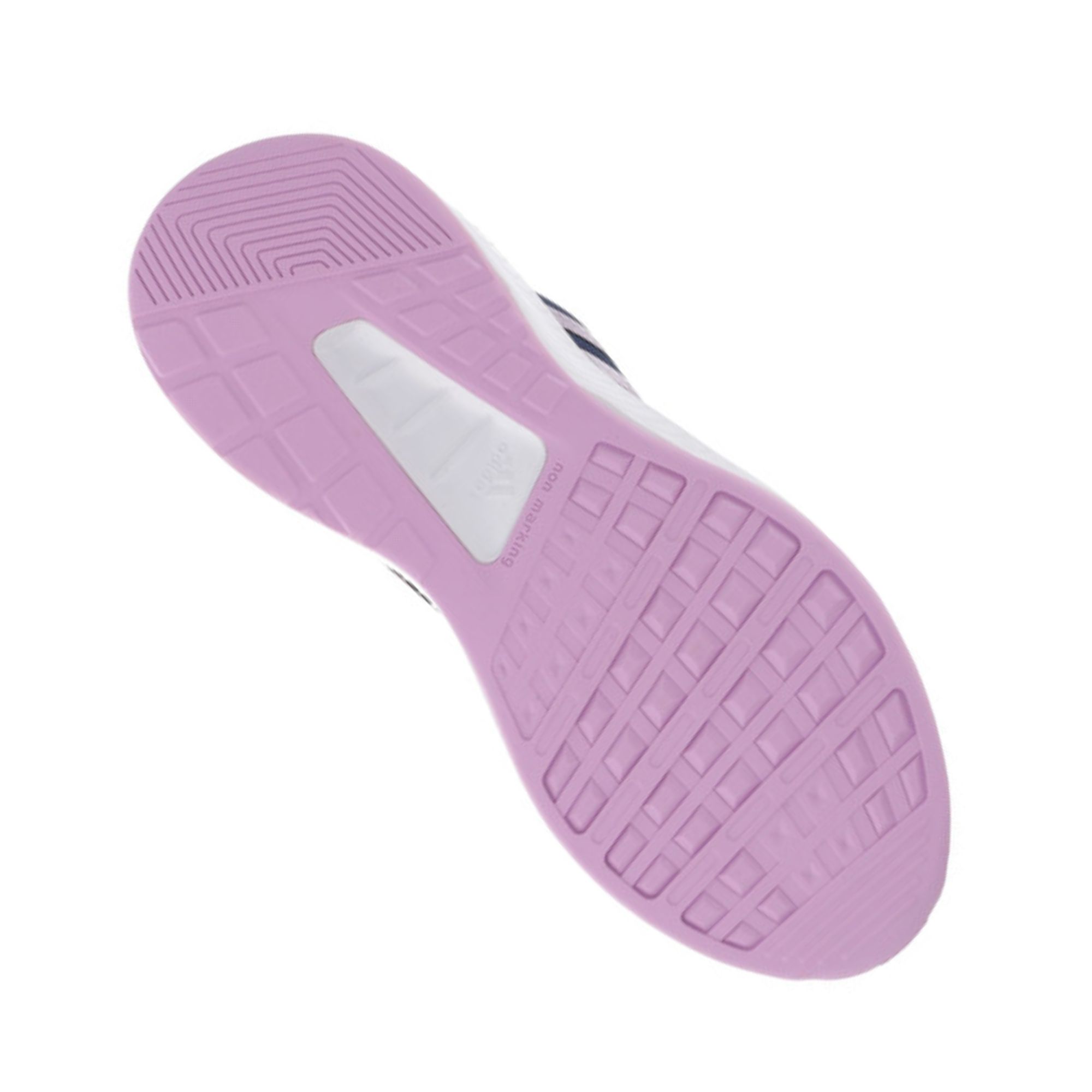 Tenis Adidas Runfalcon 2.0 K Azul Marino con Morado Dama Originales HR1413