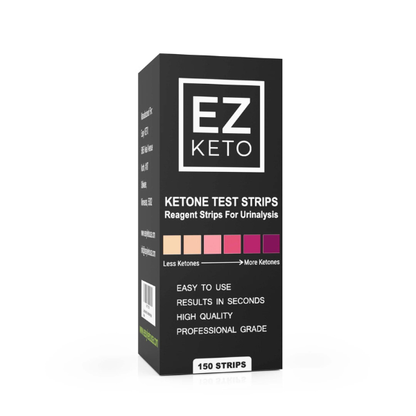 Ez keto ketone test strips 150 strips 
