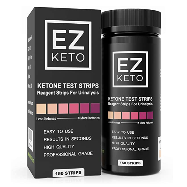 Ez keto ketone test strips 150 strips 