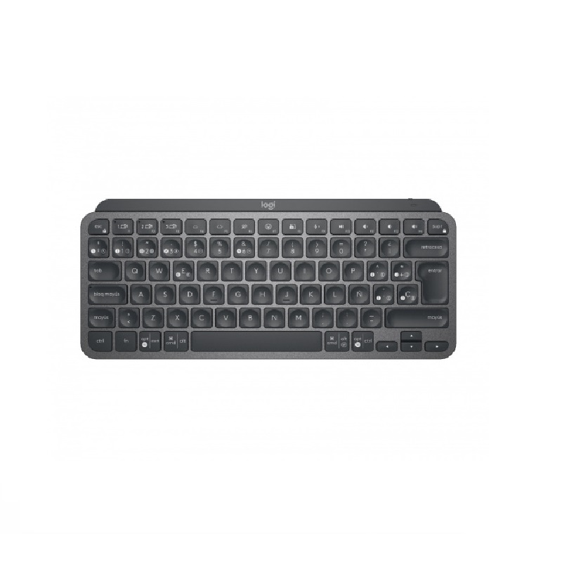 Teclado Logitech Mx Keys Mini, Inalámbrico, RF Wireless/Bluetooth