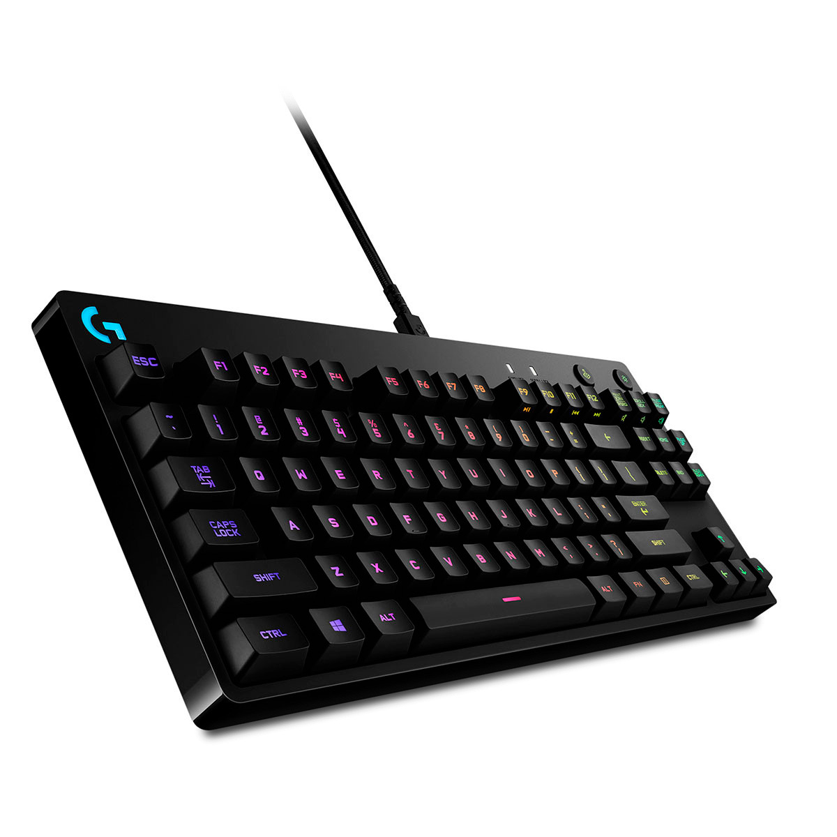 Teclado Gamer Logitech G Pro Alámbrico RGB