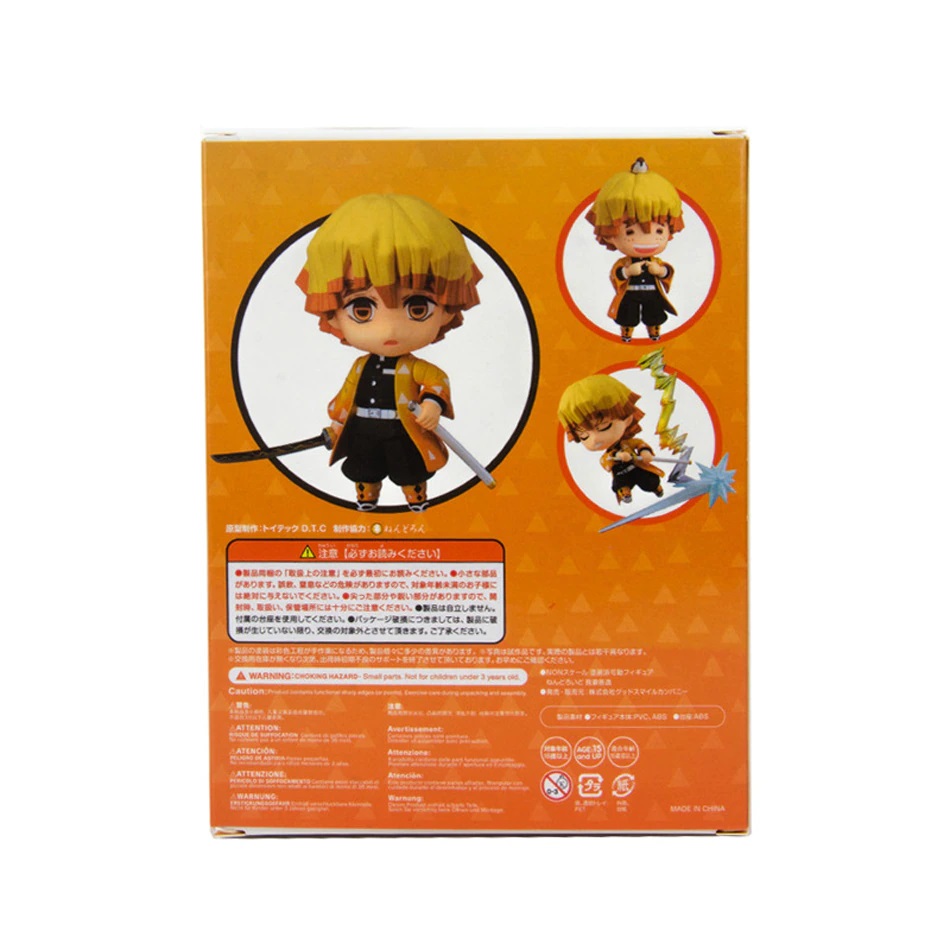 Figura De Acción Nendoroid Zenitsu Demon Slayer Kimetsu #1334