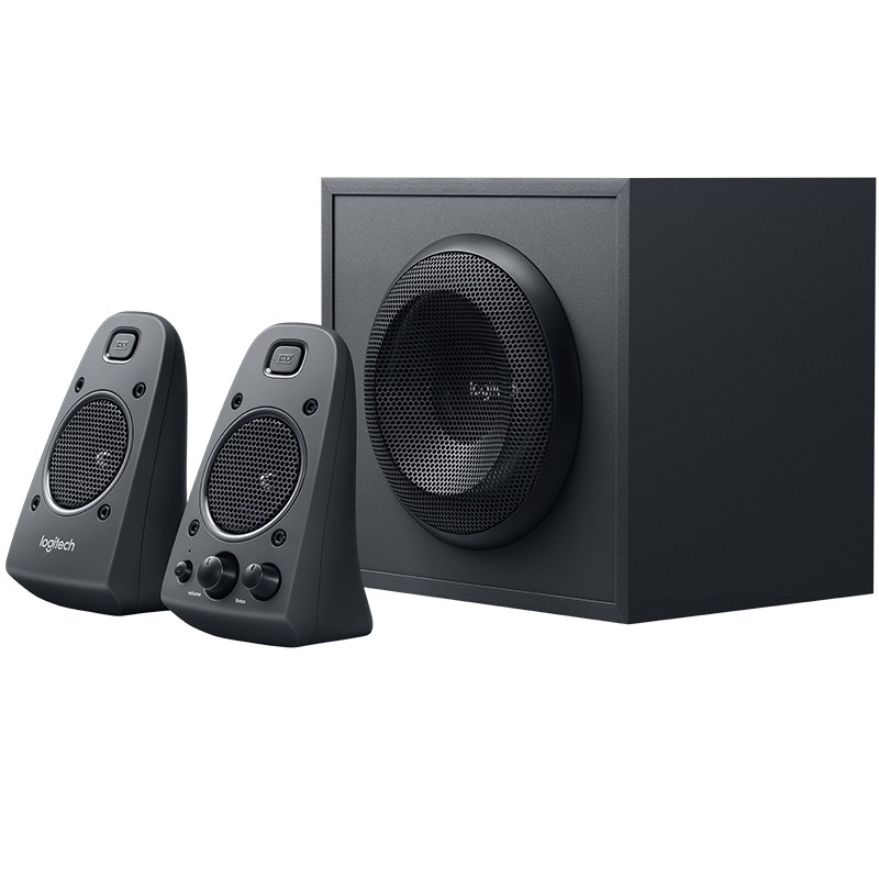 Bocinas Logitech Z625 estéreo 2.1, Certificación THX, 200 Watts (RMS) 