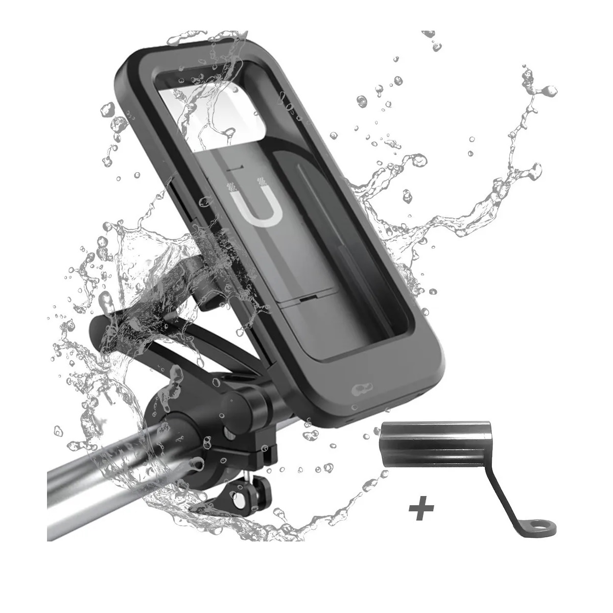 Base Para Porta Soporte Celular Moto Bicicleta Impermeable