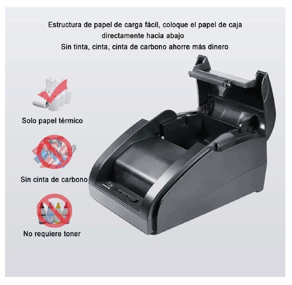 Impresora Termica Pos Usb 58mm Bluetooth Impresoras Recibos