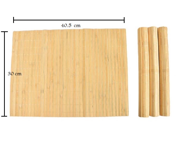 Mantel Individual clásico de bambú — Dbambu