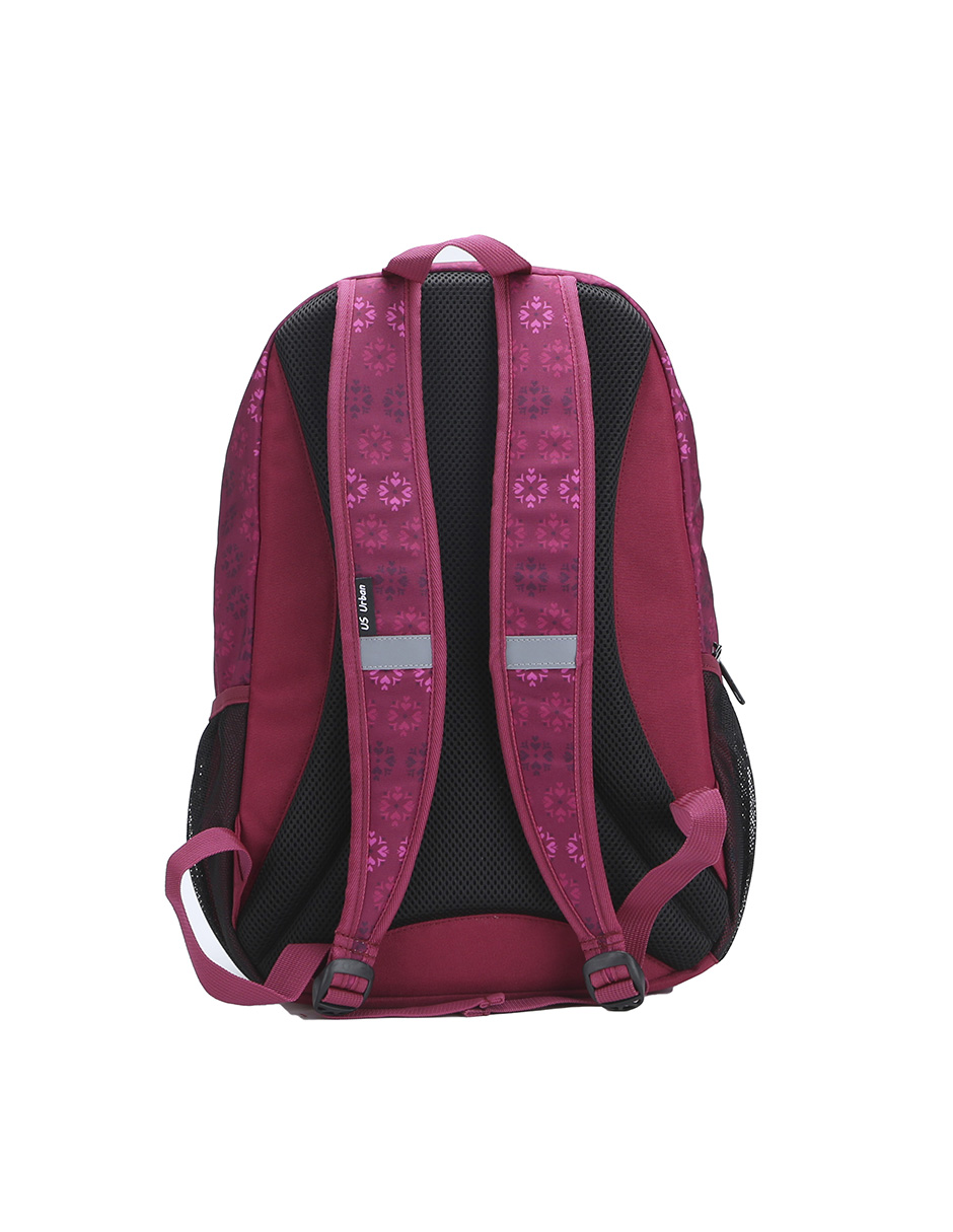 SET MOCHILA ESCOLAR CON LONCHERA Y LAPICERA US URBAN LILA