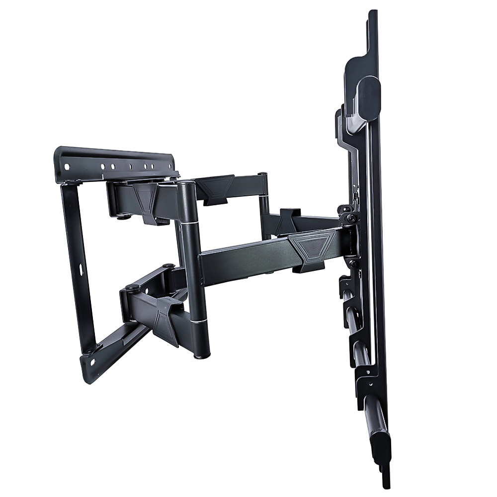 Soporte de Brazo con Giro de 80 Grados Fabricado en Acero al Carbon de Alta Resistencia para Pantallas de 55 a 120 Pulgadas con Soporte de hasta 120 Kilos es Compatible con Vesas hasta 800X600 / Master / HO-ARM55-120