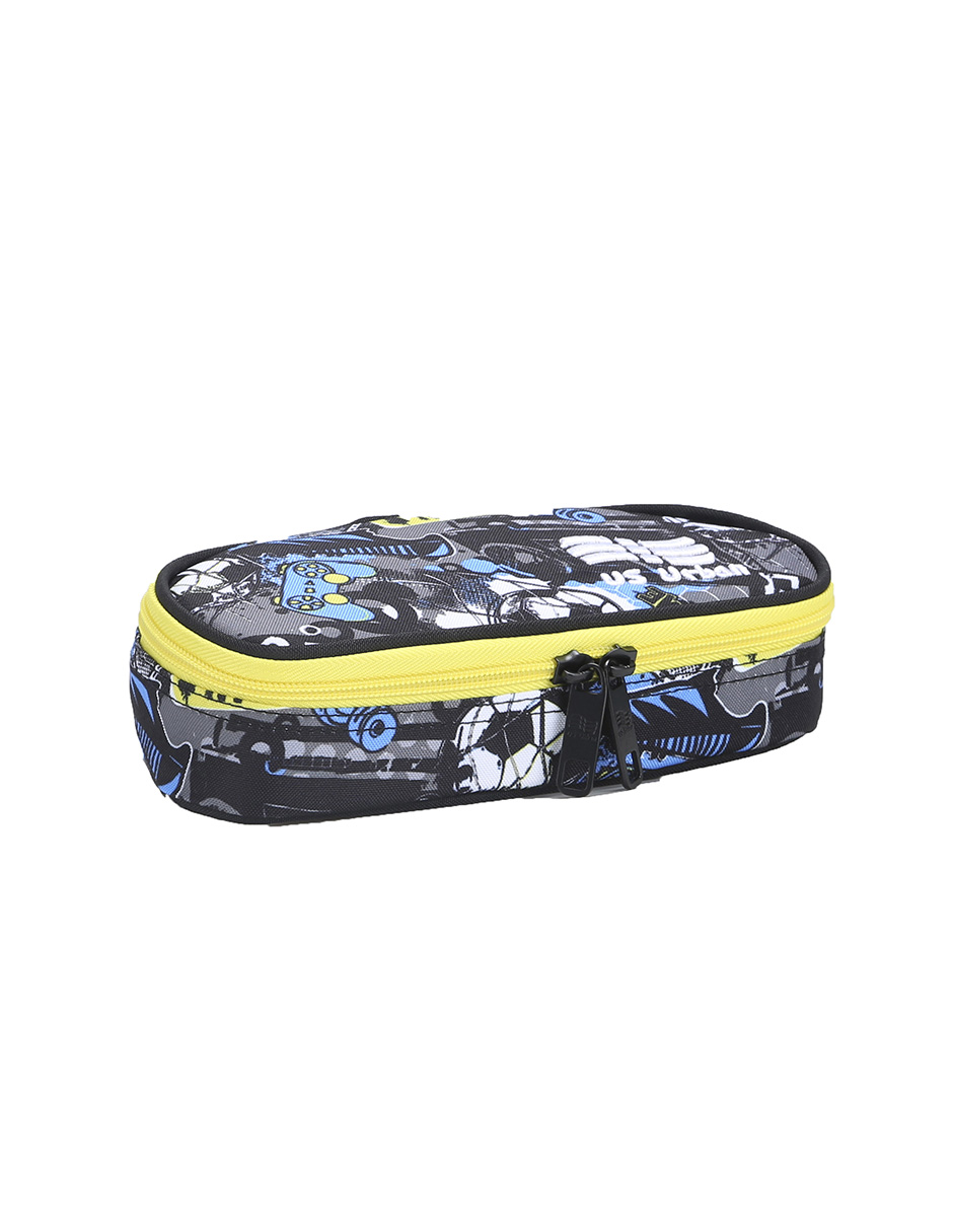 SET MOCHILA ESCOLAR CON LONCHERA Y LAPICERA US URBAN BALON AMARILLO