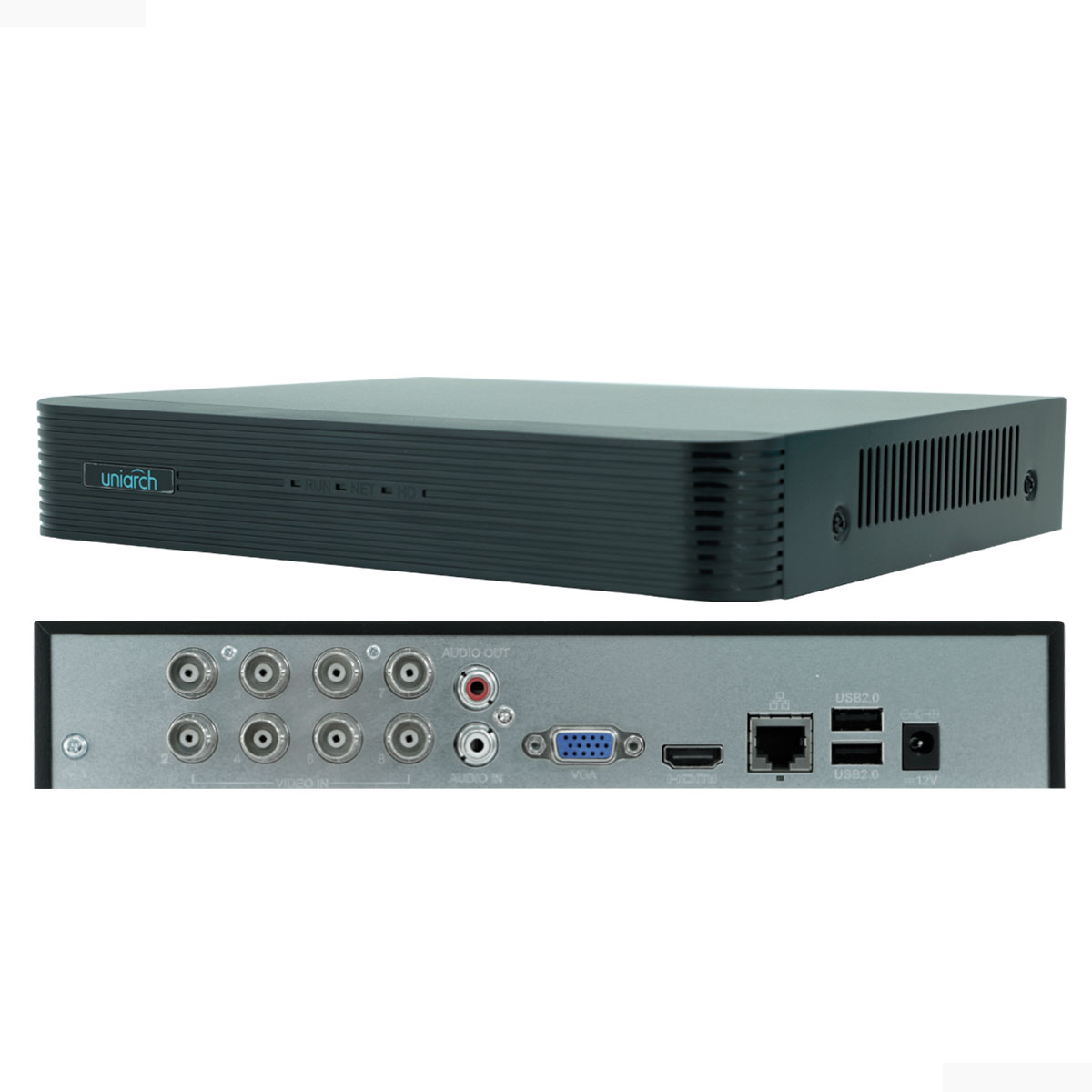 Nvr Poe 16 Canales Poe 8mp Hdmi Vga NVR-216S2-P16 Uniarch