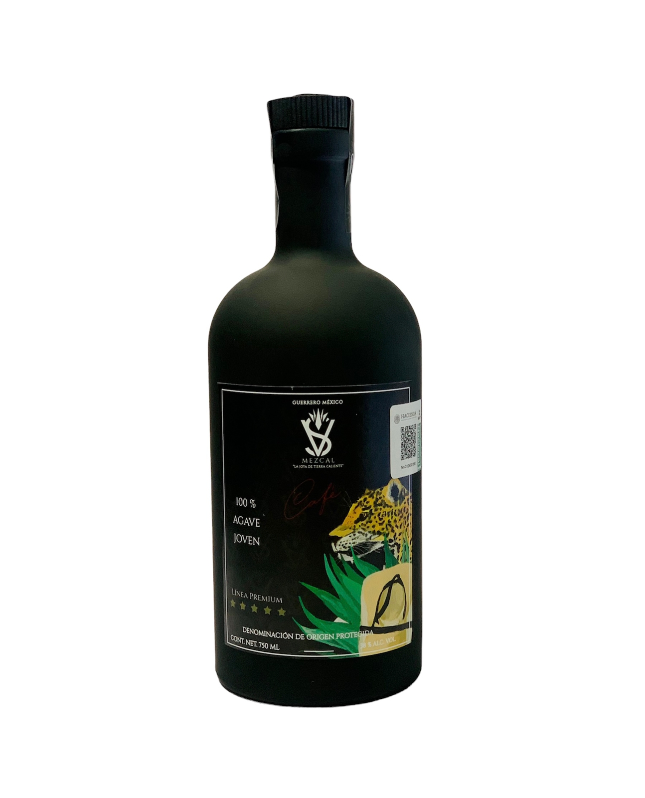 Mezcal SV cupreata destilado con cafe 750ml