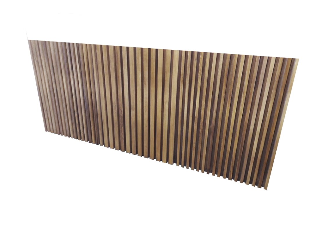 Cabecera de Panel en Madera Natural