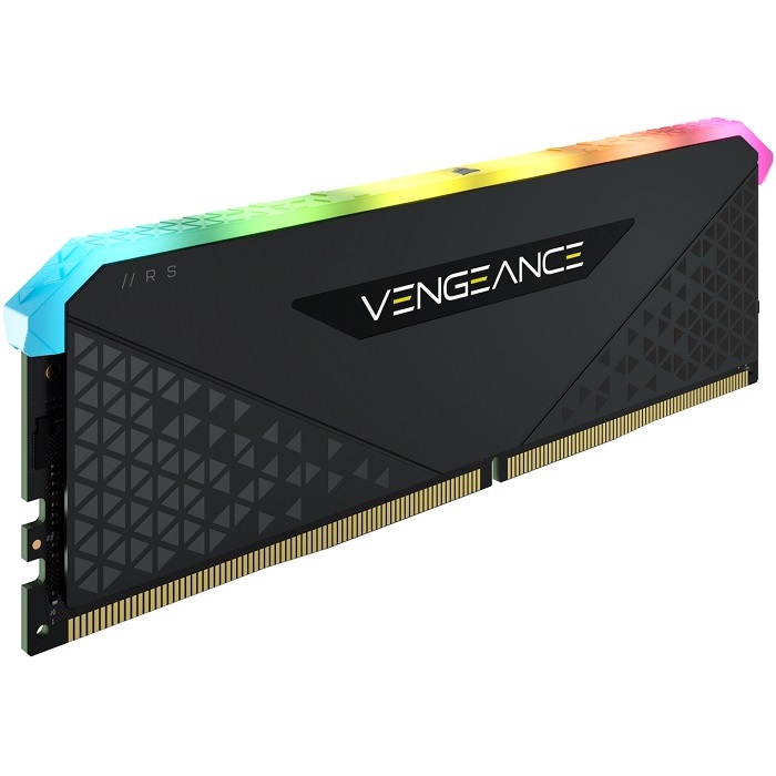 Memoria Ram DDR4 Corsair Vengeance RGB RS 3200MHz 8GB PC4-25600 Negra CMG8GX4M1E3200C16