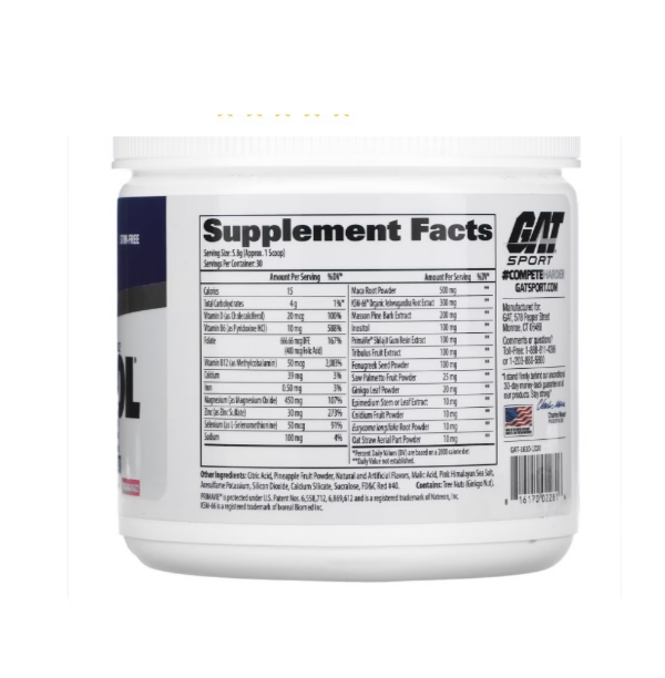 Testrol Elite GAT (30 serv) sabor Raging razz