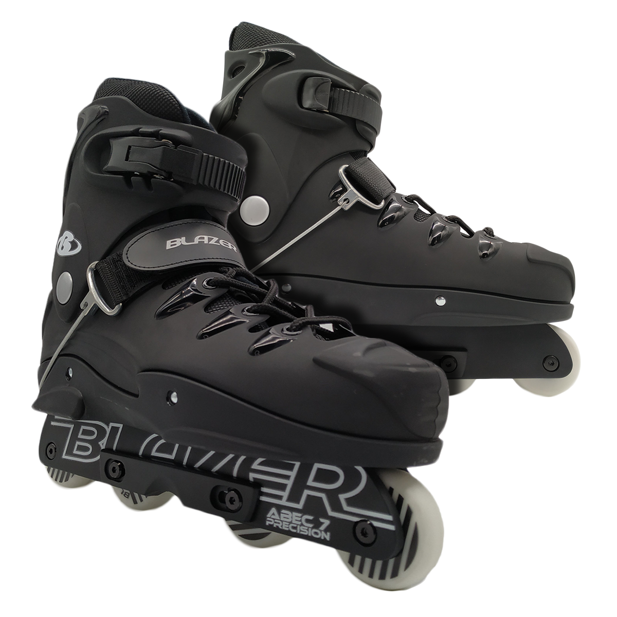 Patines Agresivo Profesional Uso Rudo Negro