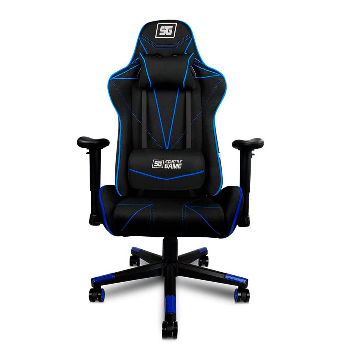 Vorago Silla Gamer CGC500, 120kg, Negro/Azul  