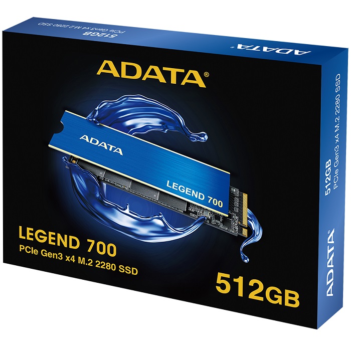 M.2 2280 SSD 512GB ADATA LEGEND 700 PCIe NVMe ALEG-700-512GCS