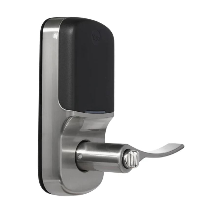 Cerradura Digital Manija Real Living 226 Yale Níquel 