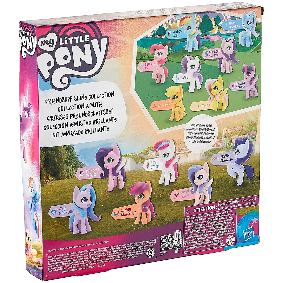 My Little Pony Set De 14 Piezas Colección Amistad Brillante