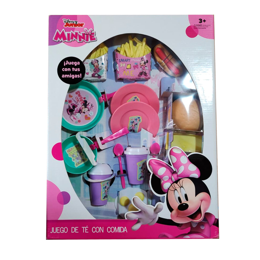 Minni Mouse Juego De Té con Comida
