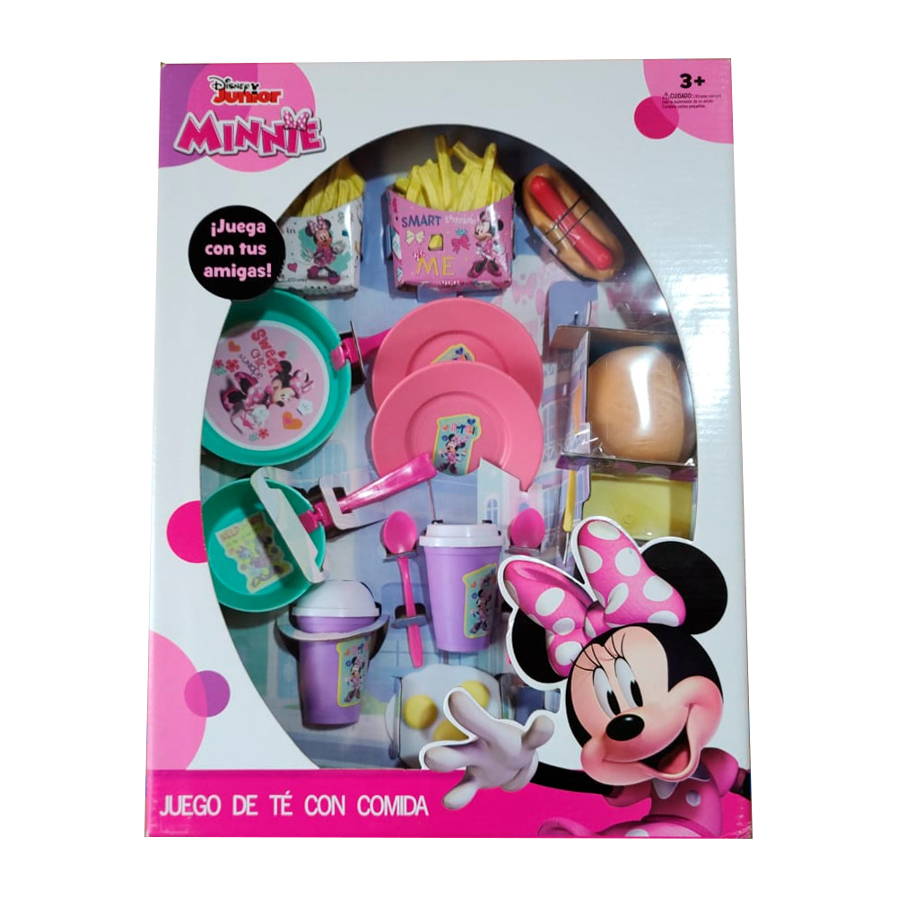 Minni Mouse Juego De Té con Comida