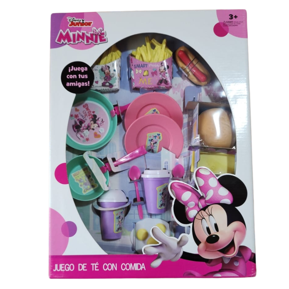 Minni Mouse Juego De Té con Comida