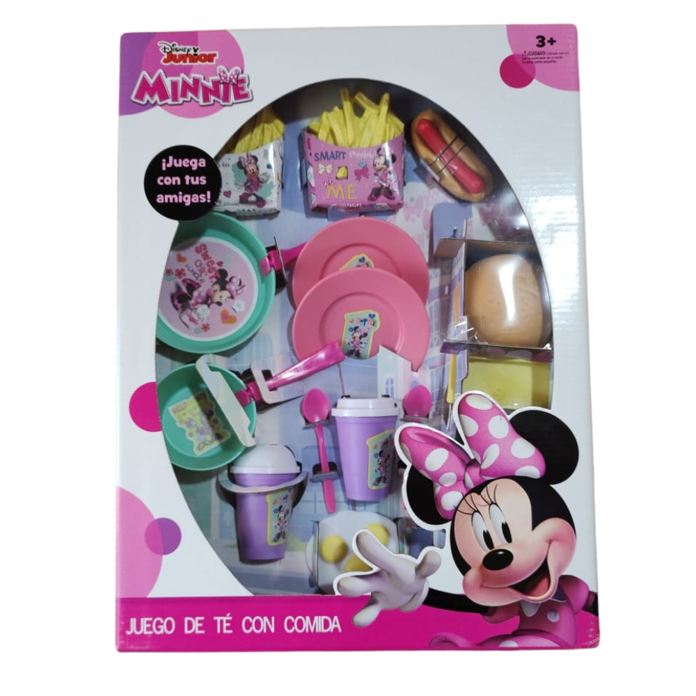 Minni Mouse Juego De Té con Comida