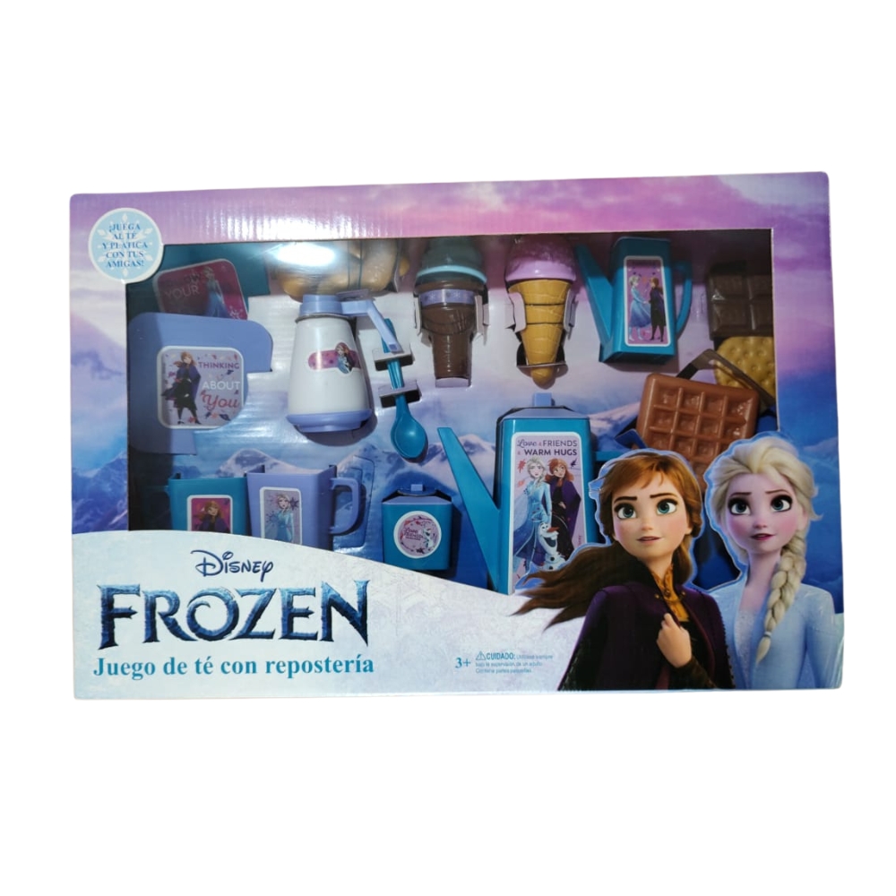 Frozen Juego de Té con Reposteria