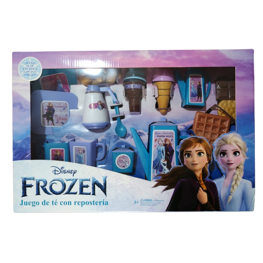 Frozen Juego de Té con Reposteria