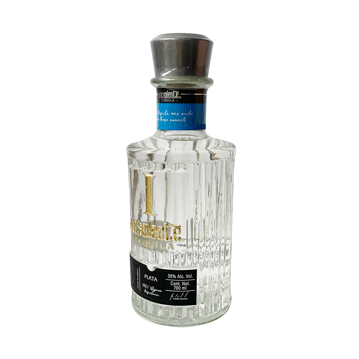 Tequila Insolente Plata 700 ml
