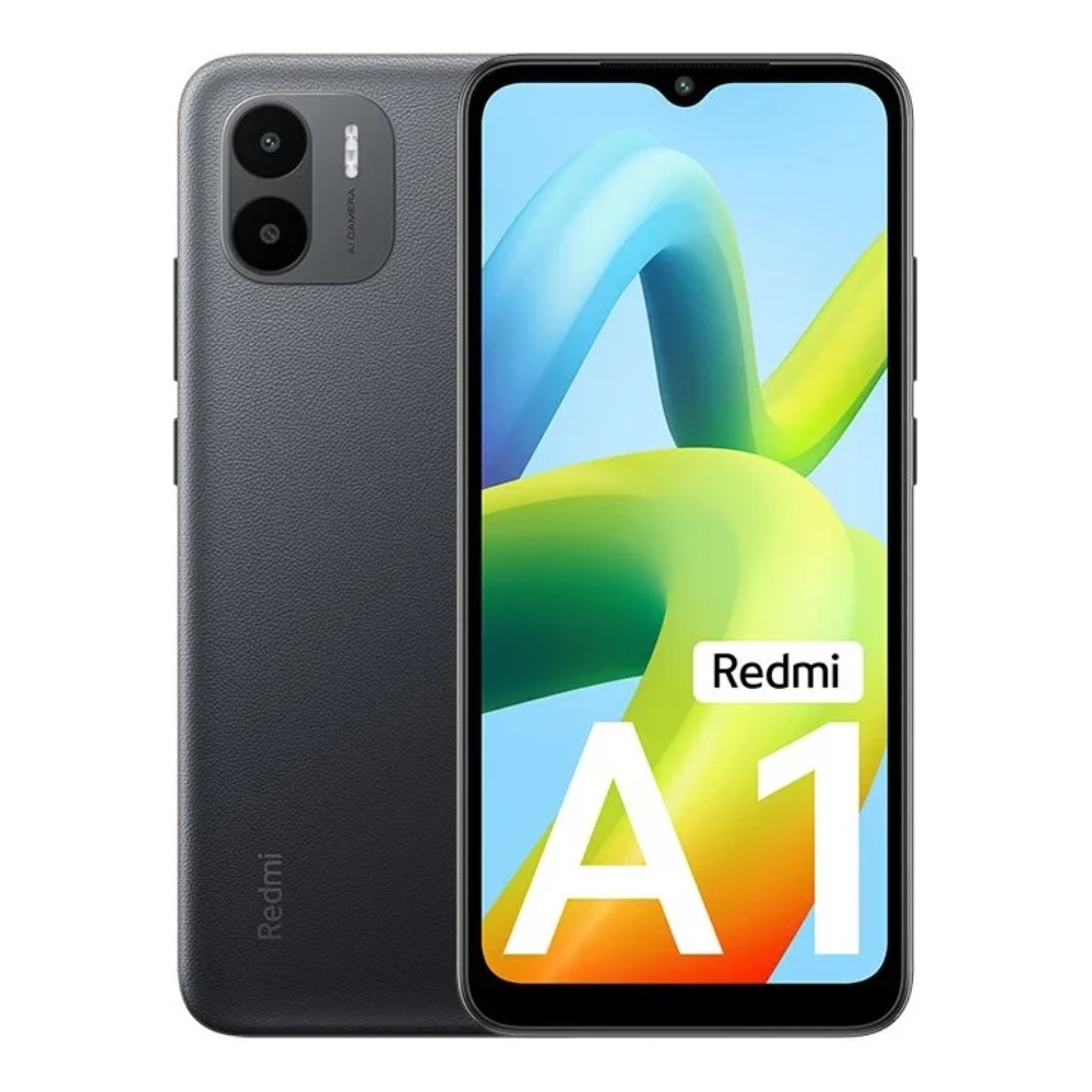 Xiaomi Redmi A1 Black de 6.52'', Android 12, 2GB/32GB
