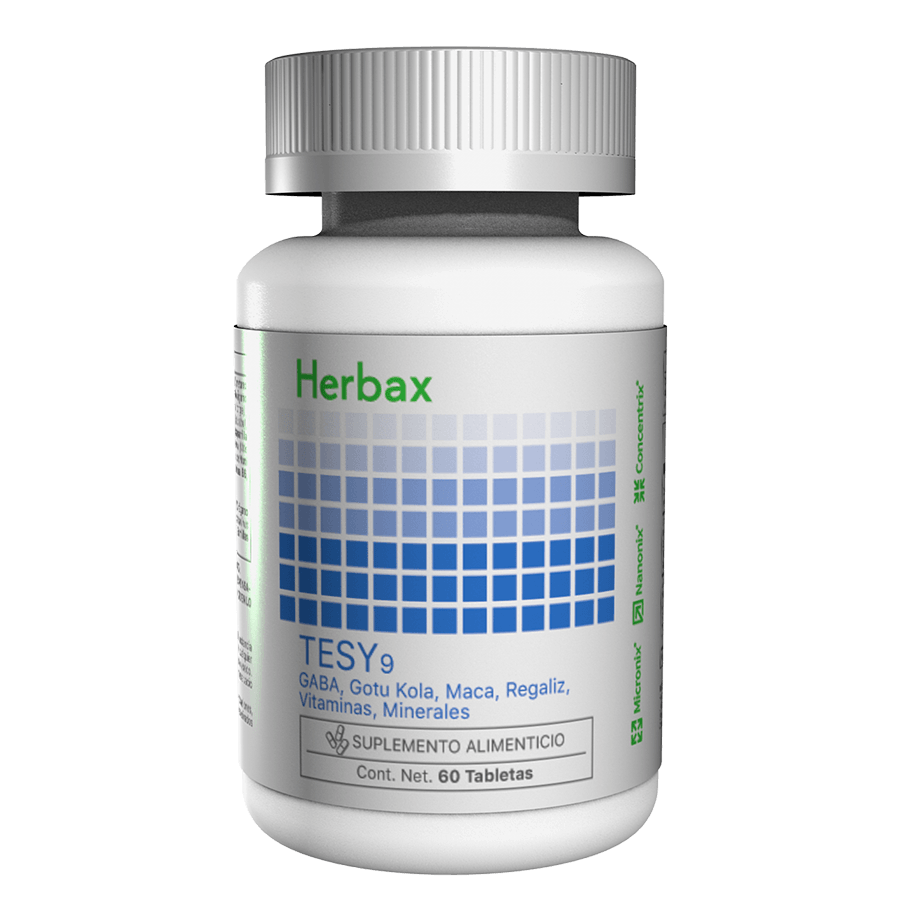 Suplemento Tesy Auxiliar contra Estrés y Nerviosismo con Jalea Real Herbax  