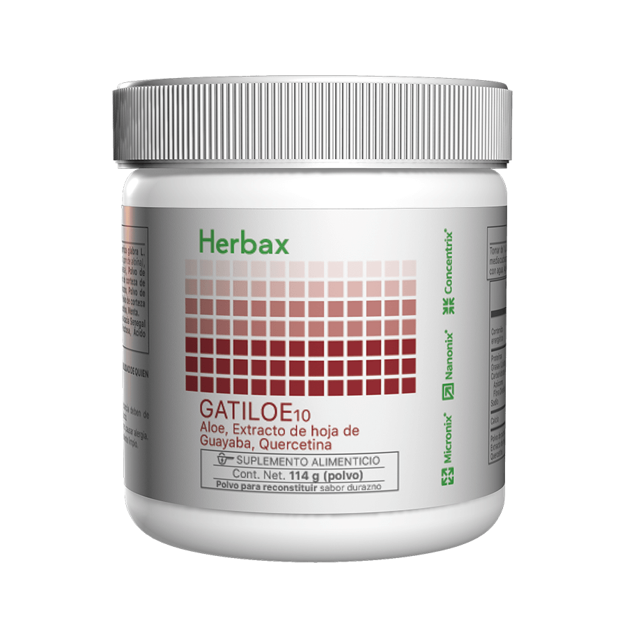 Suplemento Gatiloe Auxiliar en la Inflamación Intestinal y Colitis con Quercitina Herbax