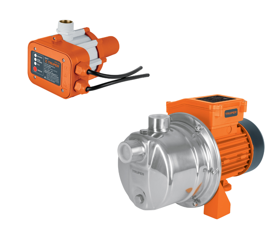 Bomba Presurizadora Truper 1 Hp Acero Inoxidable