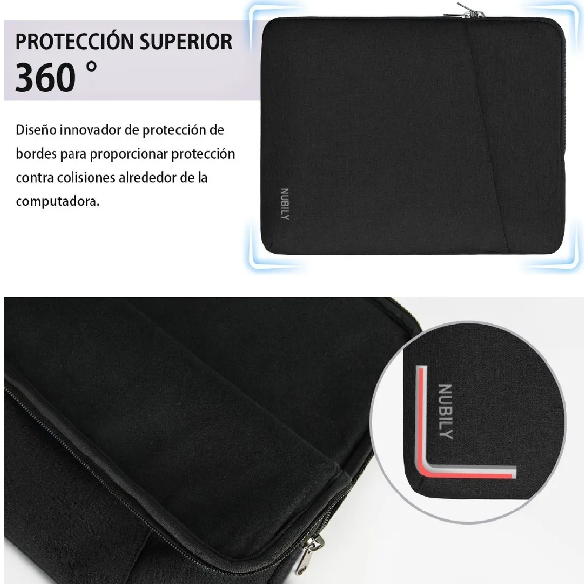 Maletin Funda Para Laptop 14-15.6 Pulgadas Bolsa Impermeable