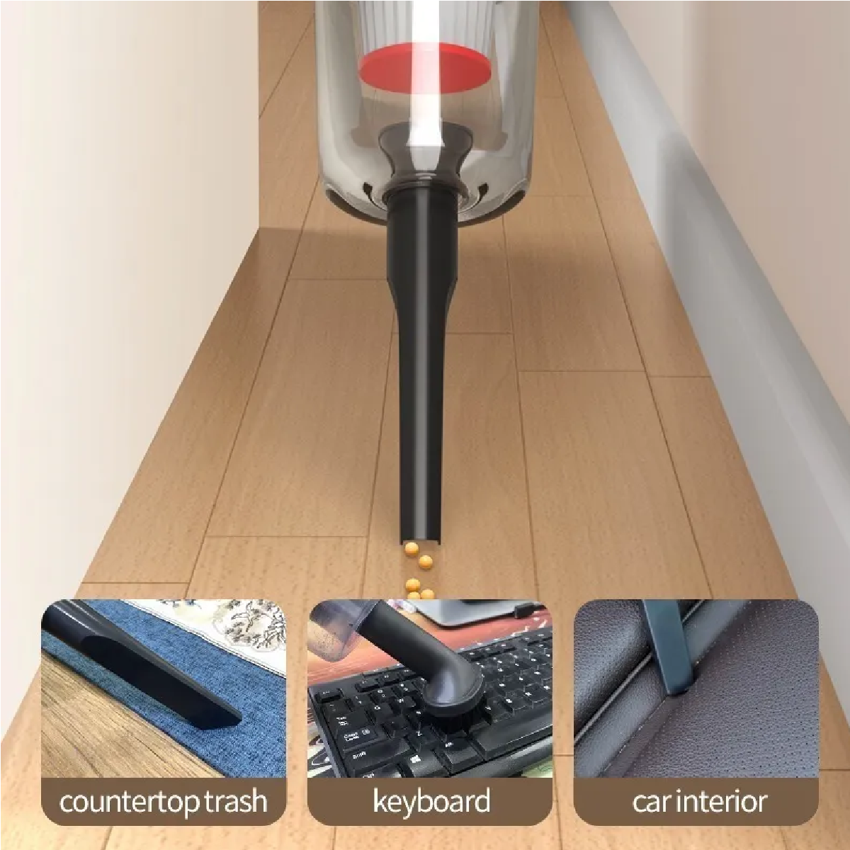 Aspiradora Inalámbrica De Mano Para Auto, Casa