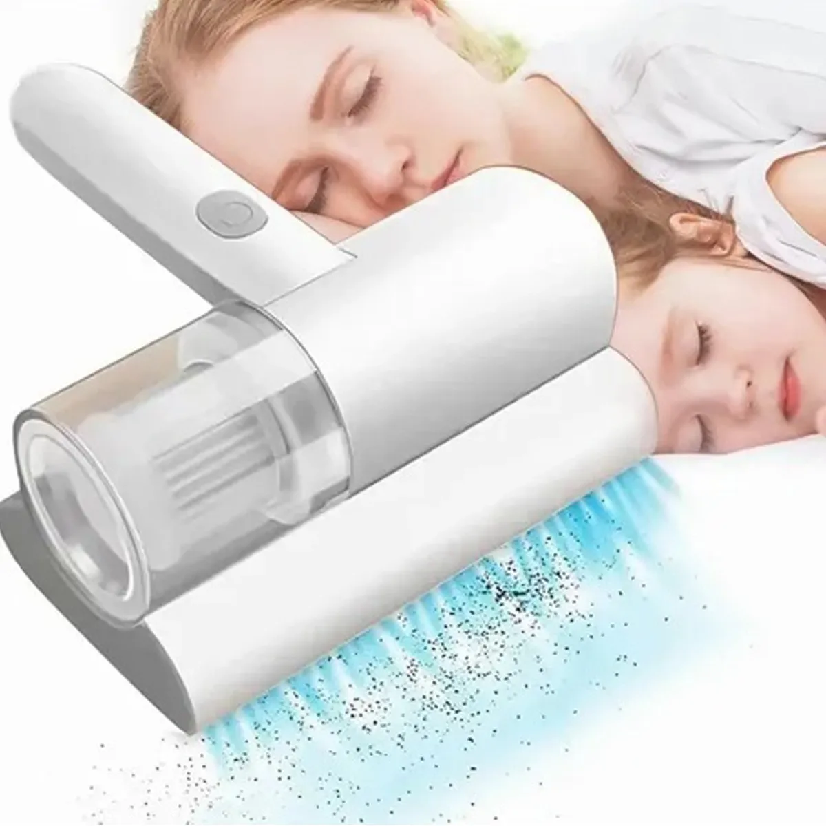 Aspirador De Cama Luz Uv Desinfectante Eliminación De Ácaros