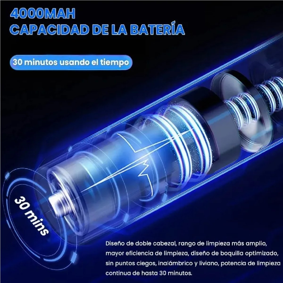 Aspirador De Cama Luz Uv Desinfectante Eliminación De Ácaros