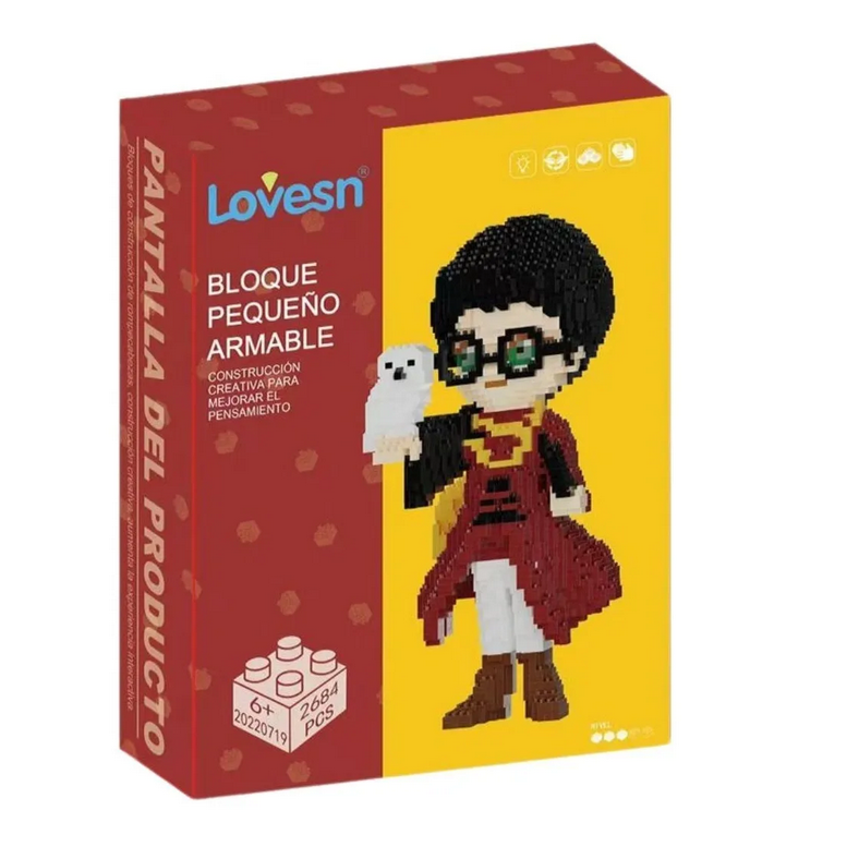 Rompecabezas 3d Bloques Armables Harry Potter 2684 Mini Blocks 