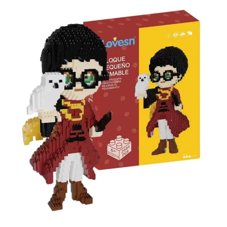 Rompecabezas 3d Bloques Armables Harry Potter 2684 Mini Blocks 