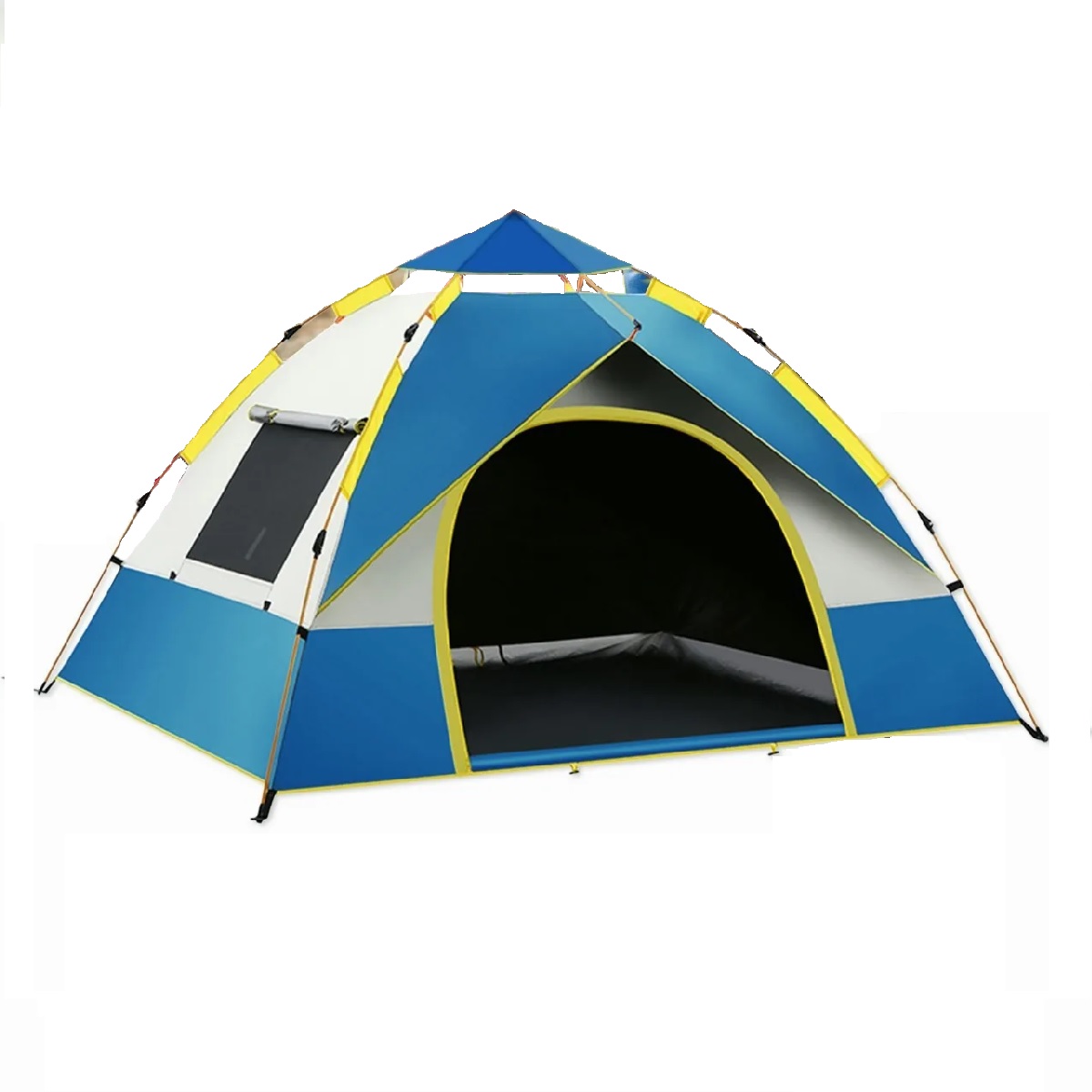 Tienda Casa De Campaña 4 Personas Grande Camping 2.1x2x1.35m