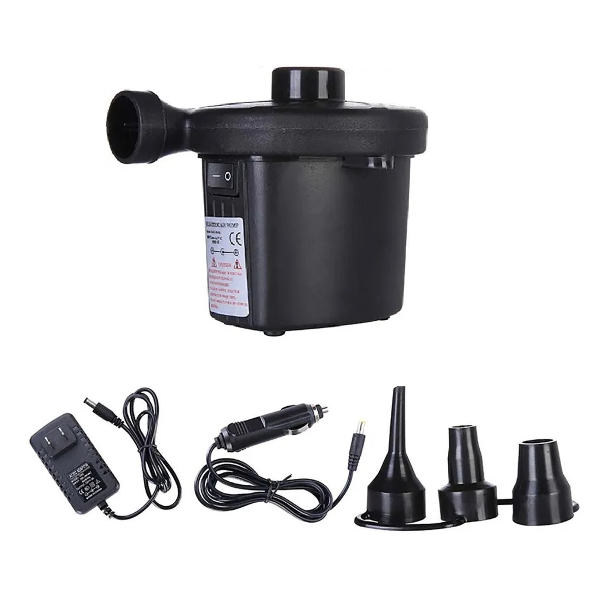 Bomba De Aire Electrica 120v Auto Inflables Colchon Albercas